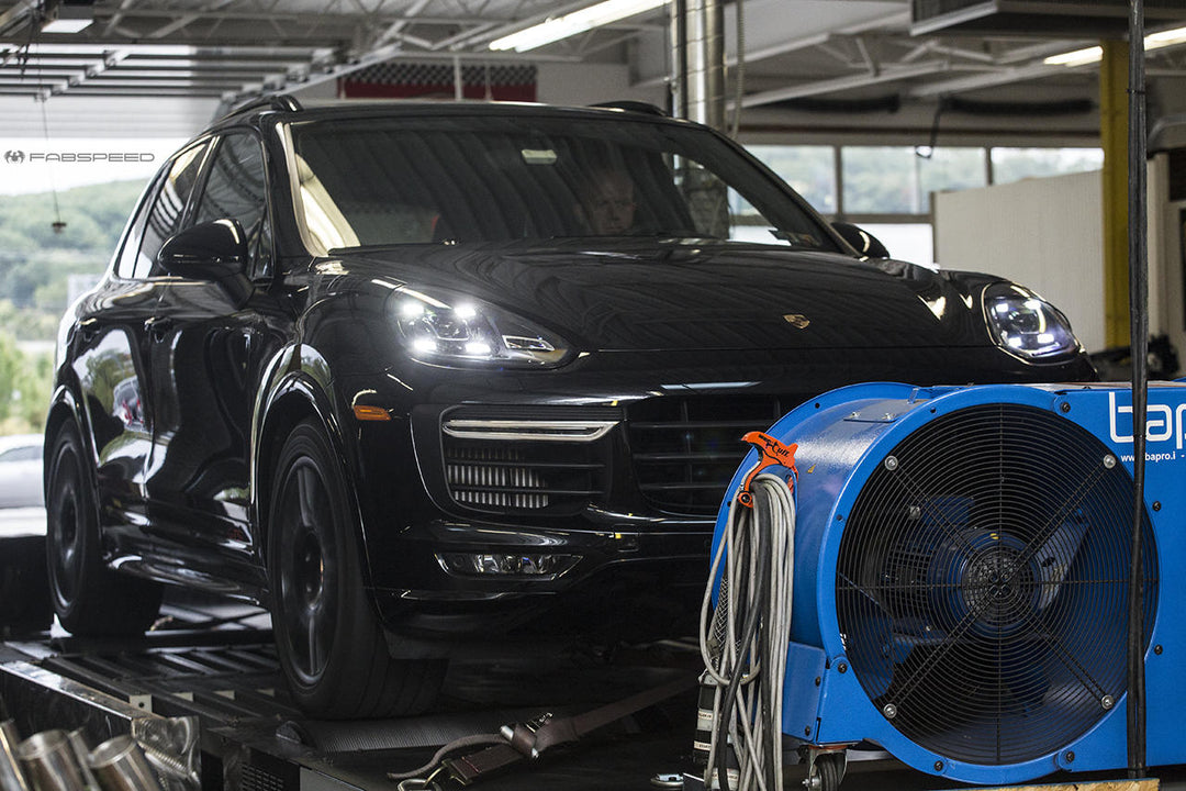 Fabspeed Porsche 958.2 S / GTS Secondary Competition Link Pipes (2015-2018)