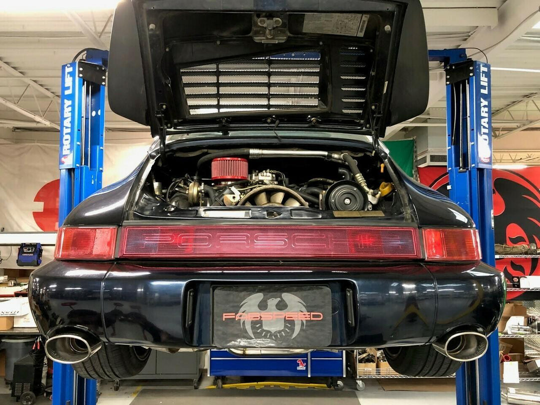 Fabspeed Porsche C2 TURBO,  964 Turbo,  965 high performance  Air Intake System (1990-1994)