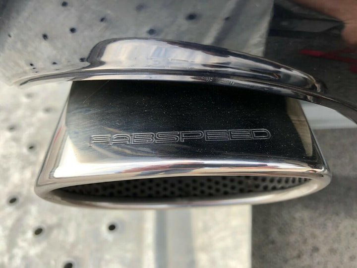 Fabspeed Porsche 964 Turbo 965   C2 Turbo Deluxe Oval Style Tips (1990-1994)