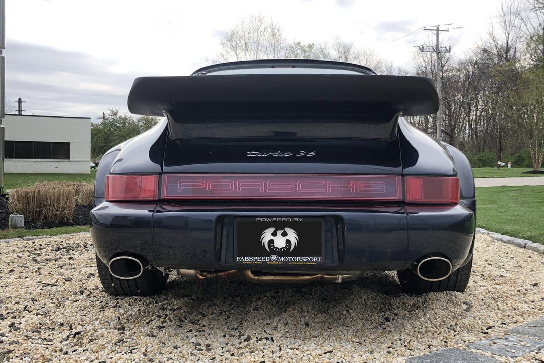 Fabspeed Porsche 964 Turbo 965 Maxflo Performance Exhaust System (1990-1994)