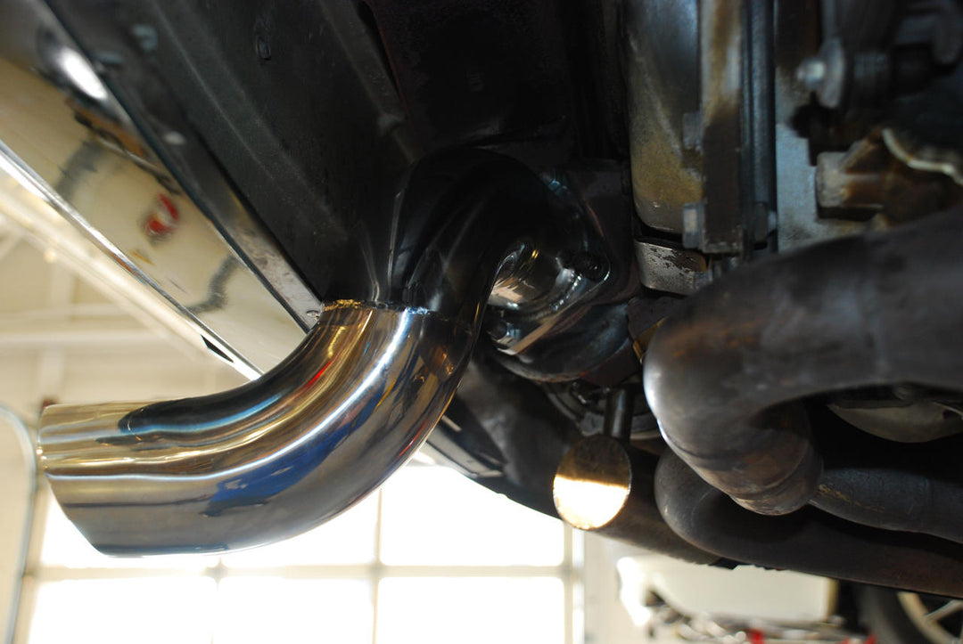 Fabspeed Porsche C2 TURBO, 965, 964Turbo Muffler Bypass IMSA Zork Tube (1990-1994)