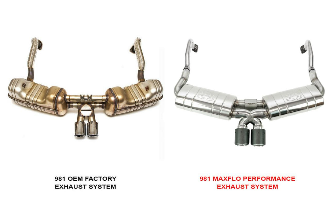 Fabspeed Porsche 981 Boxster/Cayman Maxflo Performance Exhaust System (2013-2016)