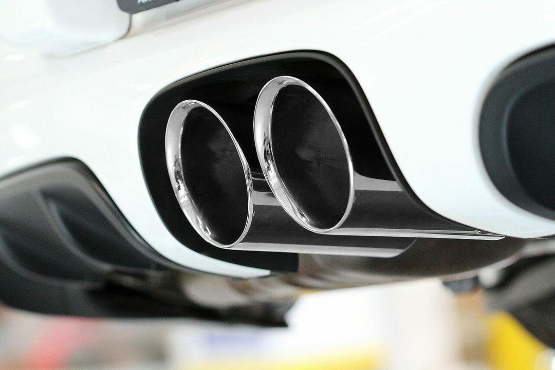 Fabspeed Porsche 981 Boxster/Cayman Maxflo TRUE X-Pipe with Dual Tips (2013-2016)