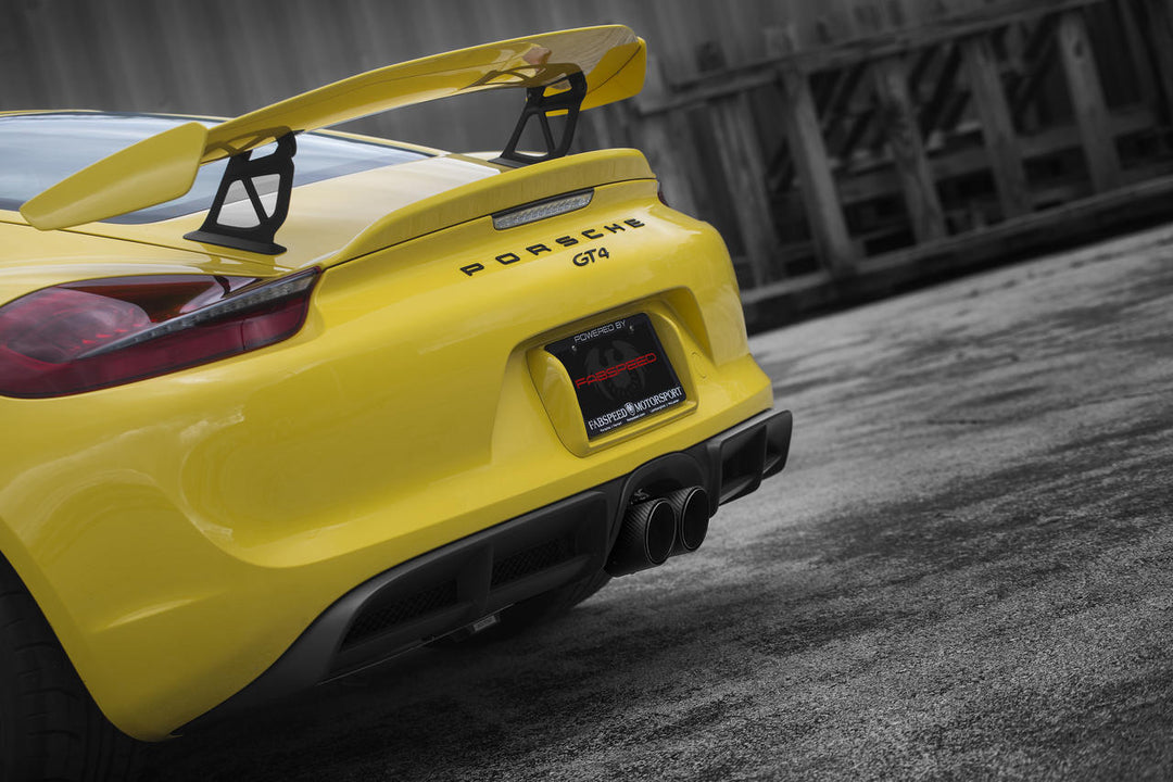 Fabspeed Porsche 981 Cayman GT4 Lightweight Competition Exhaust System