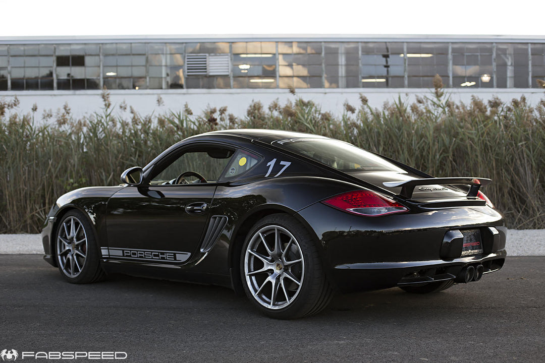 Fabspeed Porsche 987.2  Boxster / Cayman, Cayman R, Spyder Valvetronic Exhaust System (2009-2012)