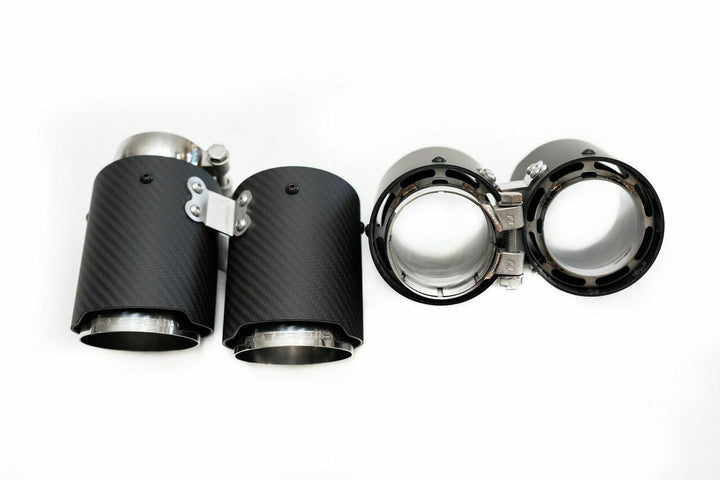 Fabspeed Porsche 991 Carrera Deluxe Quad-Style Tips (PSE / Carrera S) (2012-2016)