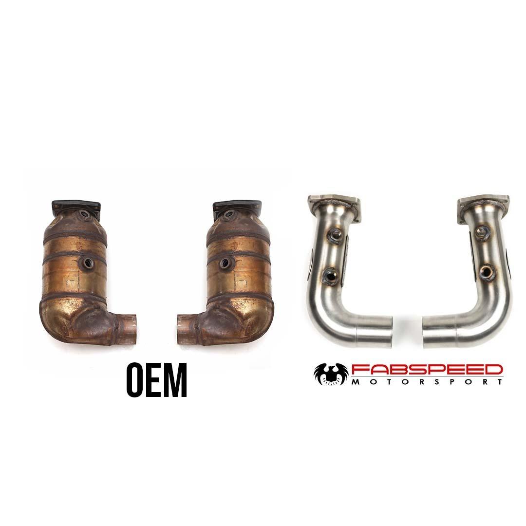 Fabspeed Porsche 991 Turbo / Turbo S  Competition Link Pipes (2013-2016)