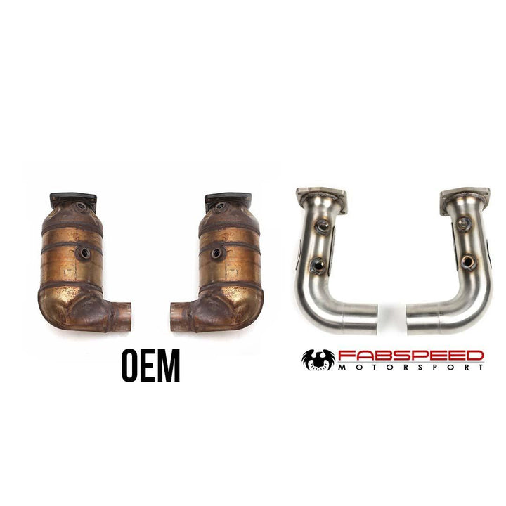 Fabspeed Porsche 991 Turbo / Turbo S  Competition Link Pipes (2013-2016)