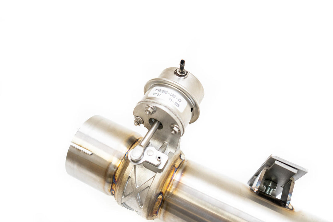 Fabspeed Porsche 991.2 Carrera Valvetronic Center Muffler Bypass X-Pipe (PSE Only)