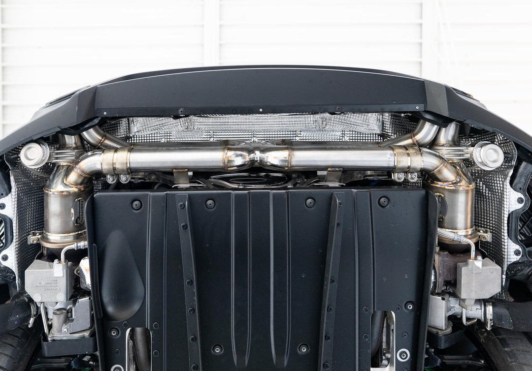 Fabspeed Porsche 991.2 GT2 RS Center Muffler Bypass X-Pipe (2018+)