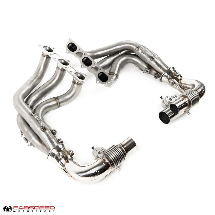 Fabspeed Porsche 991.2 GT3 / GT3 RS Long Tube Competition Race Header System (2017+)