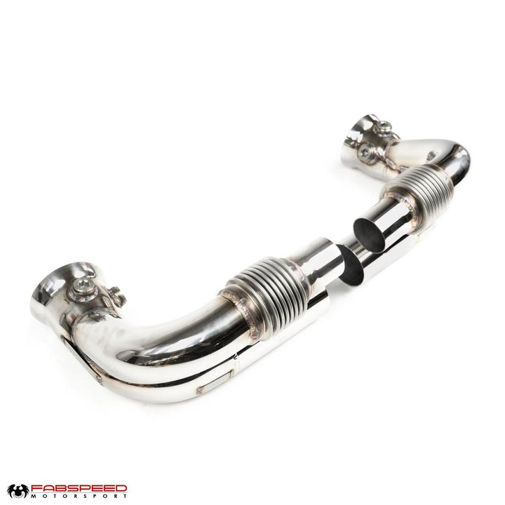 Fabspeed Porsche 991.2 GT3 / GT3 RS Side Muffler Bypass Pipes (2017-2019)