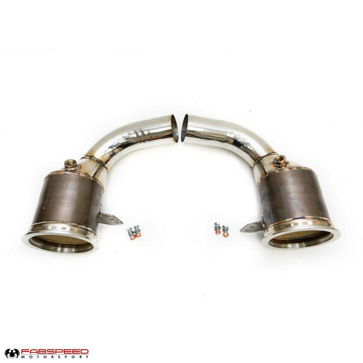 Fabspeed Porsche 992 Carrera Sport Catalytic Converters (2019+)