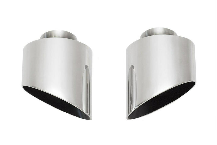Fabspeed Porsche 993 Carrera Single Wall Oval Bolt-On Tips 993 (1994-1998)