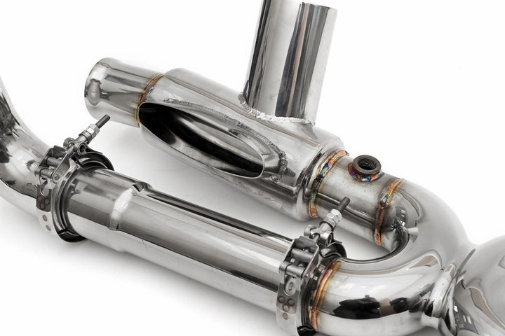 Fabspeed Porsche 993 Turbo Modular Competition Link Pipes. X-Pipe ONLY