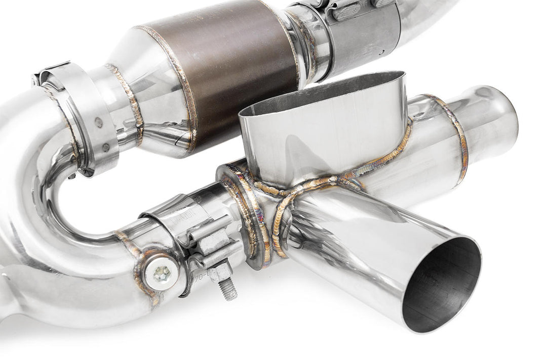 Fabspeed Porsche 993 Turbo Modular Sport Catalytic Converter X-Pipe (1995-1998)