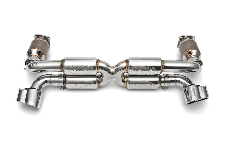 Fabspeed Porsche 996 Turbo Supersport 70mm X-Pipe Exhaust System (2000-2005)