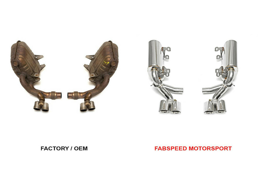 Fabspeed Porsche 997 Carrera Maxflo Performance Exhaust System (2005-2008)