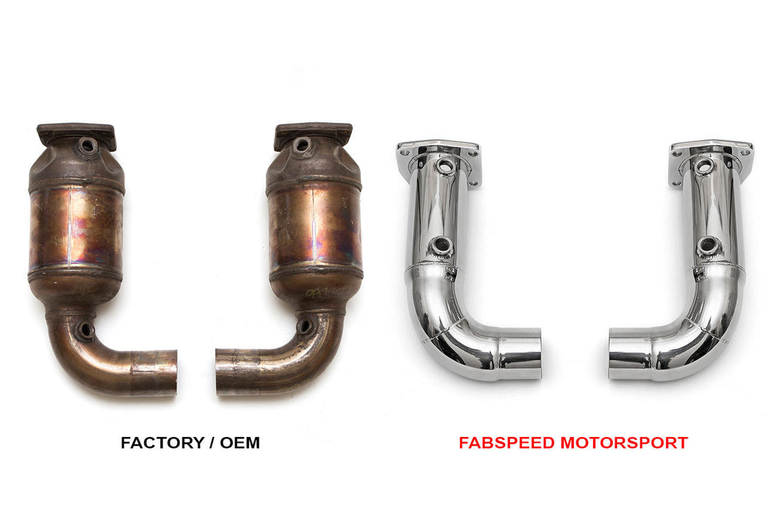 Fabspeed Porsche 997.2 GT2 RS link comp. Pipes (2011)
