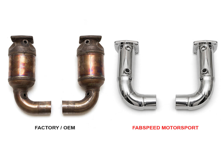 Fabspeed Porsche 997.2 GT2 RS link comp. Pipes (2011)