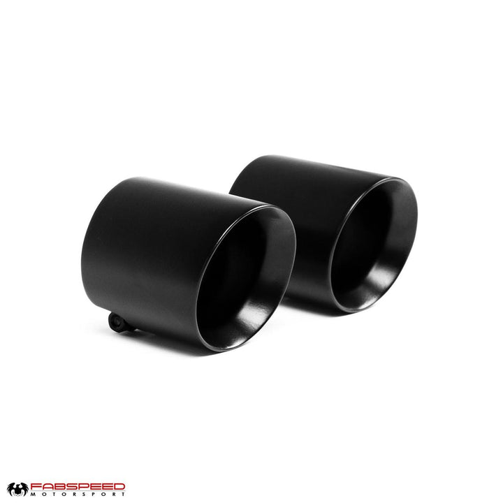 Fabspeed Porsche 997.2 GT3 / GT3 RS Deluxe Dual Style Tips (2010-2011)