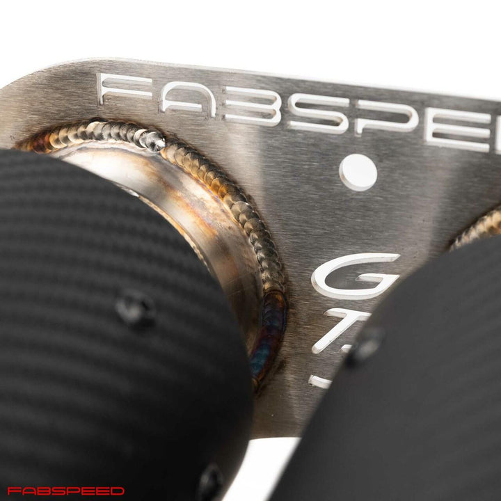 Fabspeed Porsche 997.2 GT3 / GT3 RS Deluxe Dual Style Tips (2010-2011)