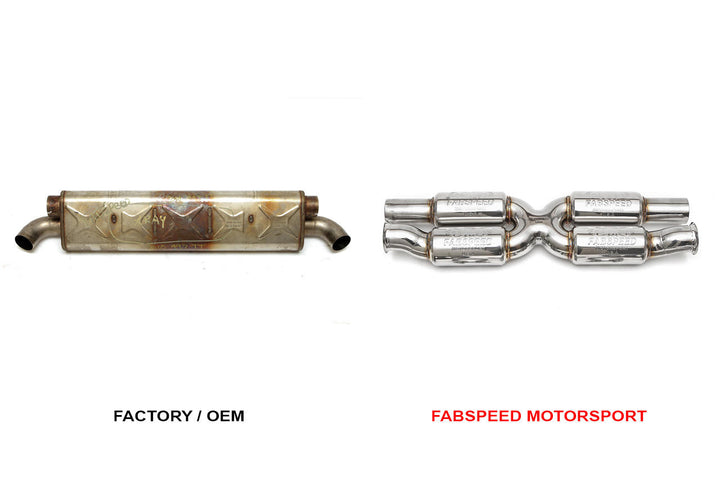 Fabspeed Porsche 997.2 Turbo / Turbo S Supersport X-Pipe (X-Pipe Only) (2010-2012)