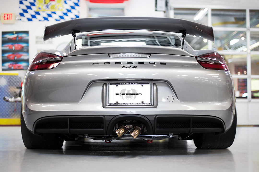 Fabspeed Porsche Competition Slip-On Turndown Tips (2.50"/63.5mm ID) - Fabspeed Exhausts Only