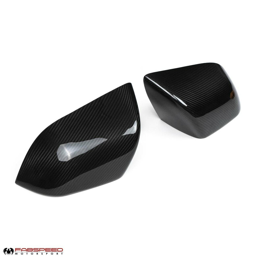 Fabspeed Tesla Model 3 & Y Carbon Mirror Covers