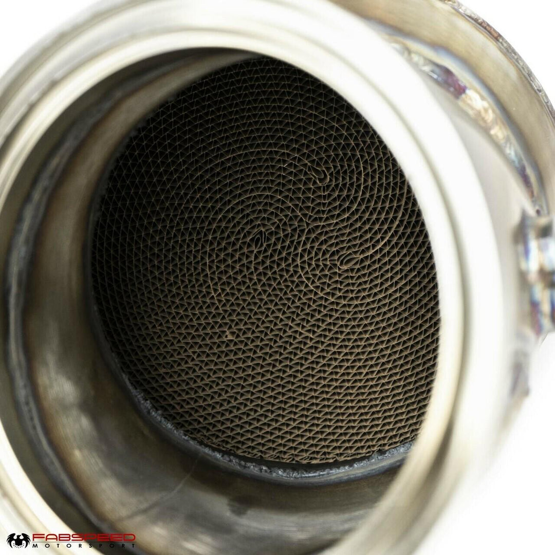 Fabspeed Toyota Supra 3.0L (A90) Sport Catalytic Converter Downpipe (2020+)