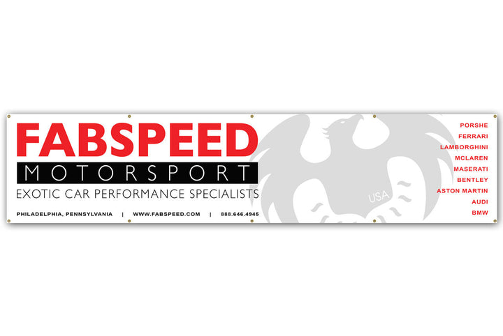 Fabspeed Motorsport Vinyl Banner