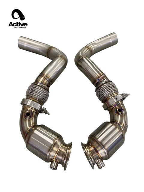 F90 M5/M8 X5M/X6M GESI Catted Downpipes