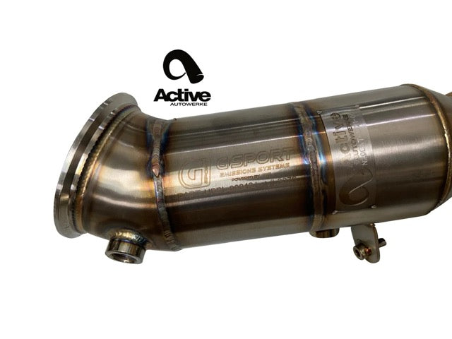 Active Autowerke Bmw N20 F3x M228i 328i 428i Gesi Catted Downpipe N2