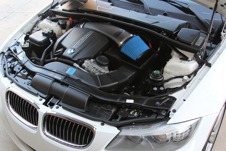 BMS E Chassis N55 Performance Intake, Performance Filter and Mounting Hardware - Burger Motorsports 