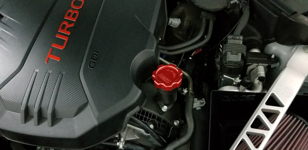 Honda/Acura/Kia Billet Oil Filler Cap by BMS - Burger Motorsports 