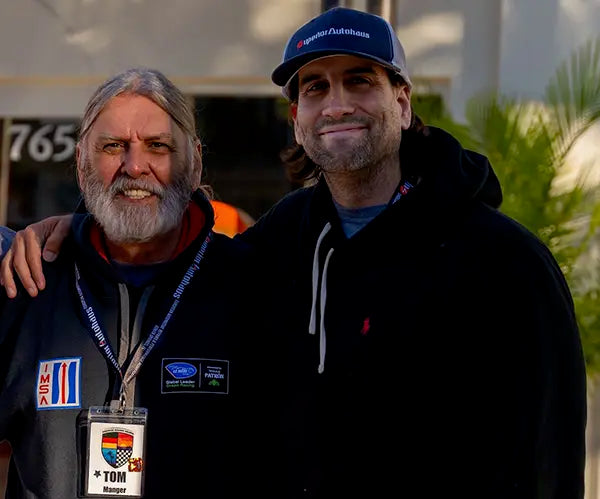 John and Tom Manger, co-owners of Superior Autohaus. 