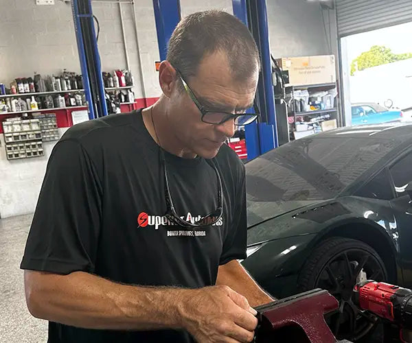 Kyle, shop manager at Superior Autohaus. 