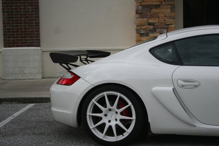 Carbon Fiber GT Style Rear Wing 987 Boxster Cayman Porsche