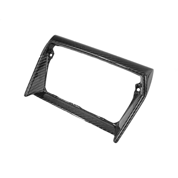 Carbon Fiber Center Console Navigation Screen Outer Panel -  Lamborghini Aventador