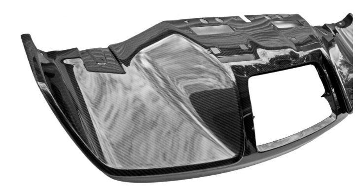 Carbon Fiber Rear Diffuser OEM Style - Audi R8 V8 & V10 (2014-2015)