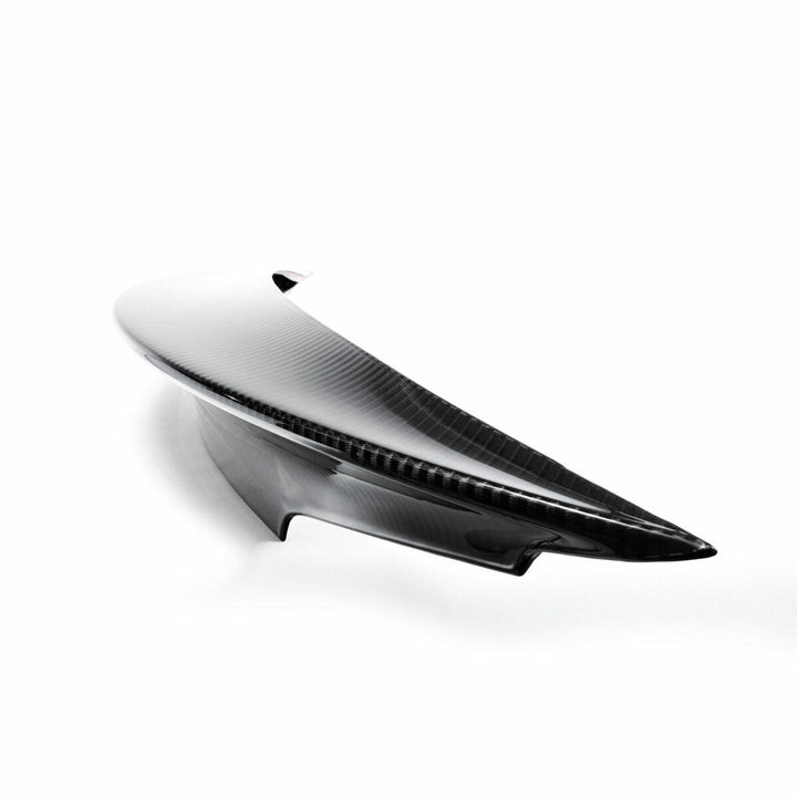 Unplugged Performance Model S Long Tail Trunk Spoiler, Prepreg Carbon Fiber, Gloss Clear