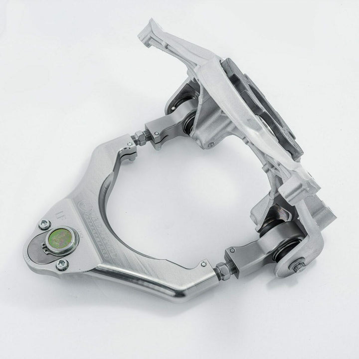 Unplugged Performance Tesla Model 3 and Y Billet Adjustable Front Upper Control Arm Set (FUCA) - Ultimate Edition