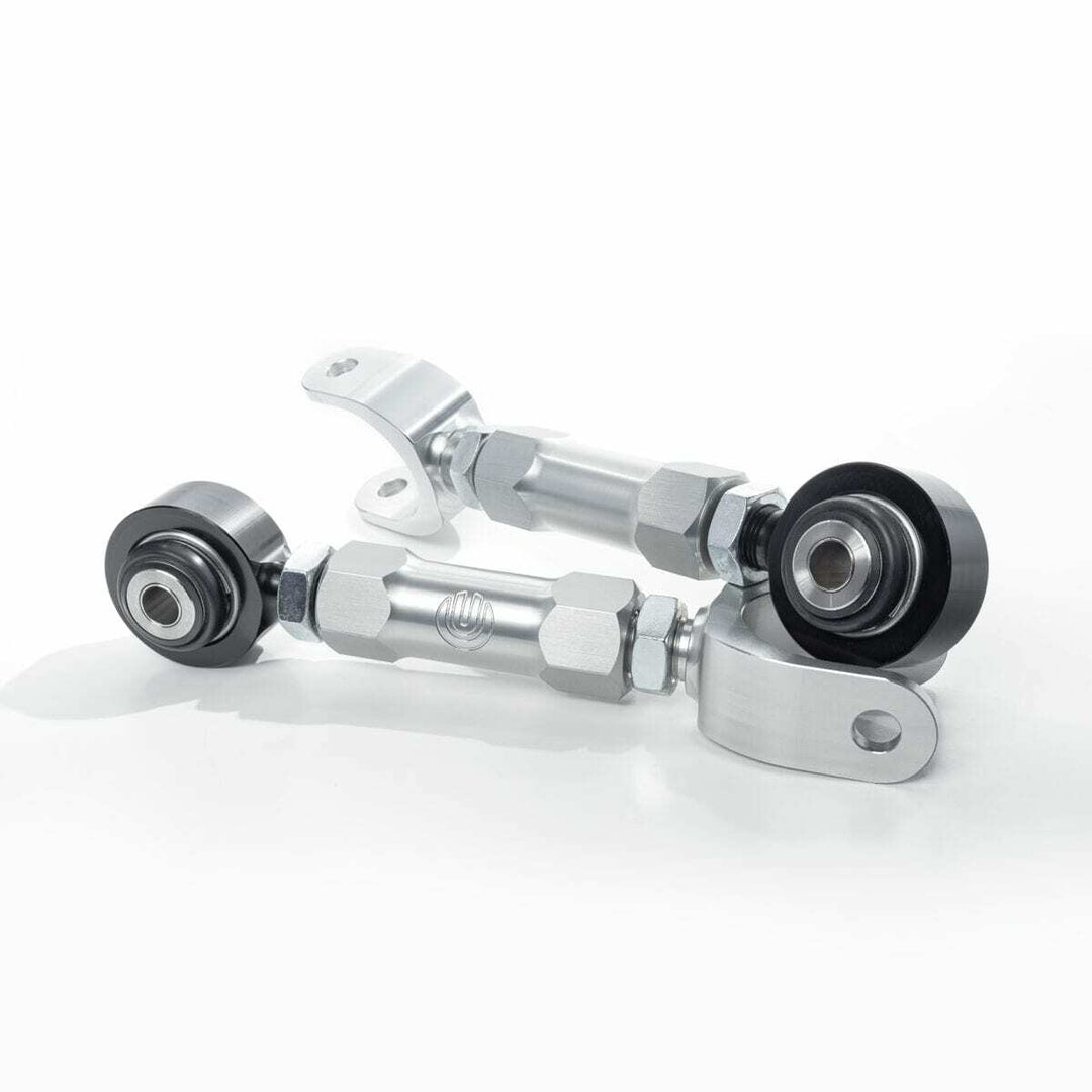 Unplugged Performance Tesla Model 3 Billet Adjustable Rear Toe Arm Set V3 (Fits Model 3/Y)
