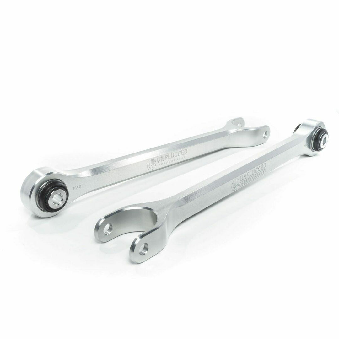 Unplugged Performance Tesla Model 3 Billet Rear Traction Arm Set aka Upper Fore Link (Fits Model 3/Y)