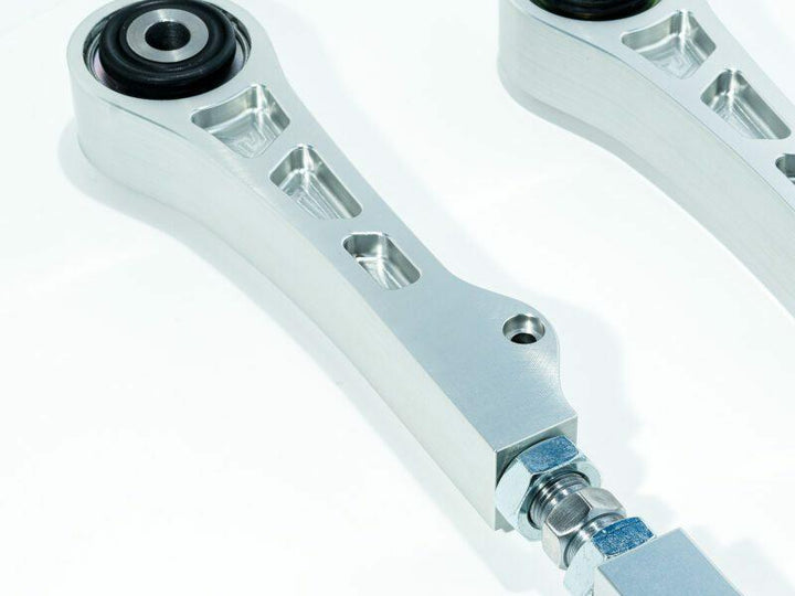 Unplugged Performance Tesla Model S Billet Adjustable Rear Camber Arm Set