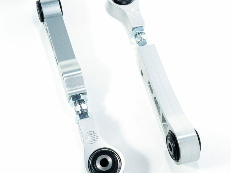 Unplugged Performance Tesla Model S Billet Adjustable Rear Camber Arm Set