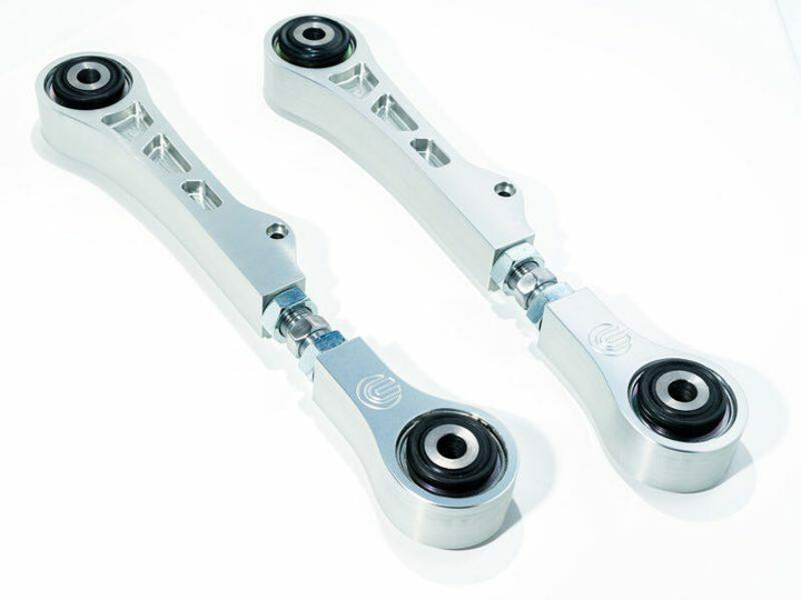 Unplugged Performance Tesla Model S Billet Adjustable Rear Camber Arm Set