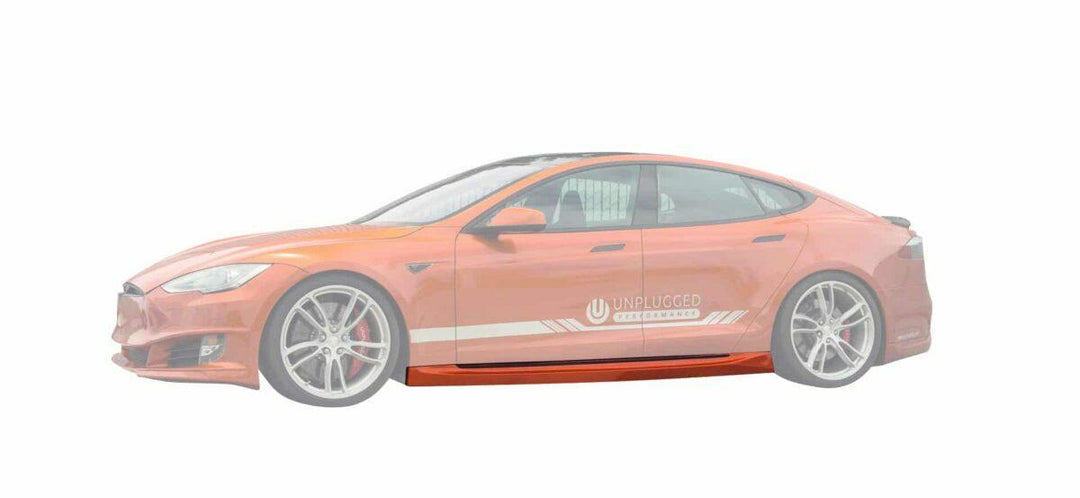 Unplugged Performance Tesla Model S Side Skirt Set