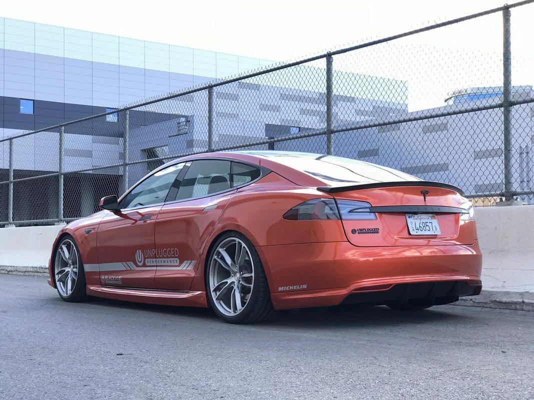 Unplugged Performance Tesla Model S Side Skirt Set