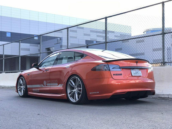 Unplugged Performance Tesla Model S Side Skirt Set